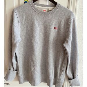 Levi’s grey lightweight hoodie jacket small size